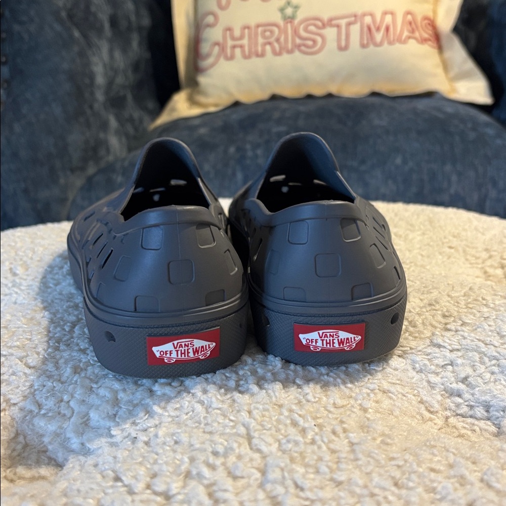 Vans Trek Slip-On Pewter US Men's Size 7 Breathable Rubber NWOT - Picture 2 of 5